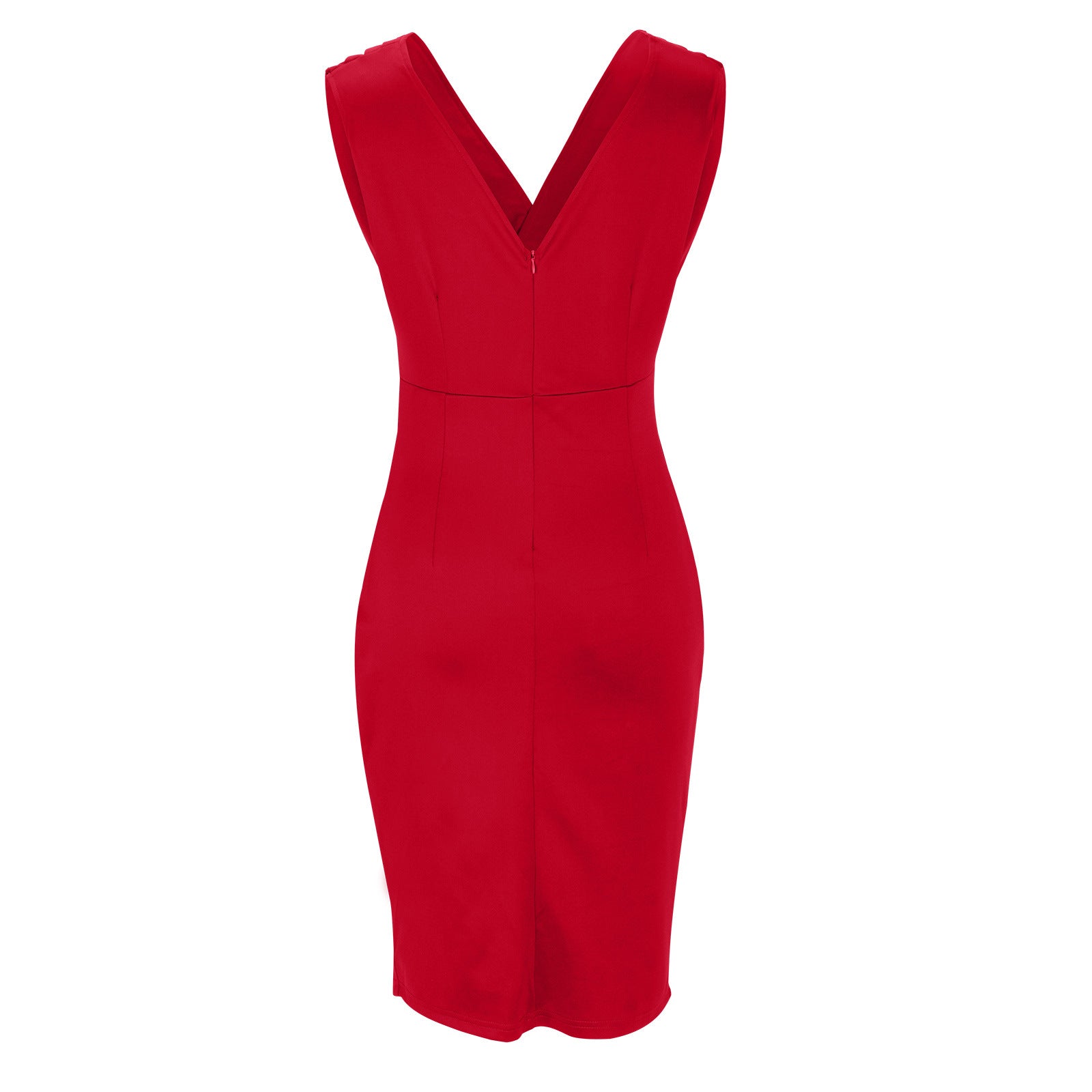 Sigrid™ | Elegant, figursydd kjole med V-hals