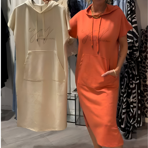 Sigrid™ | Uformell kjole med hette