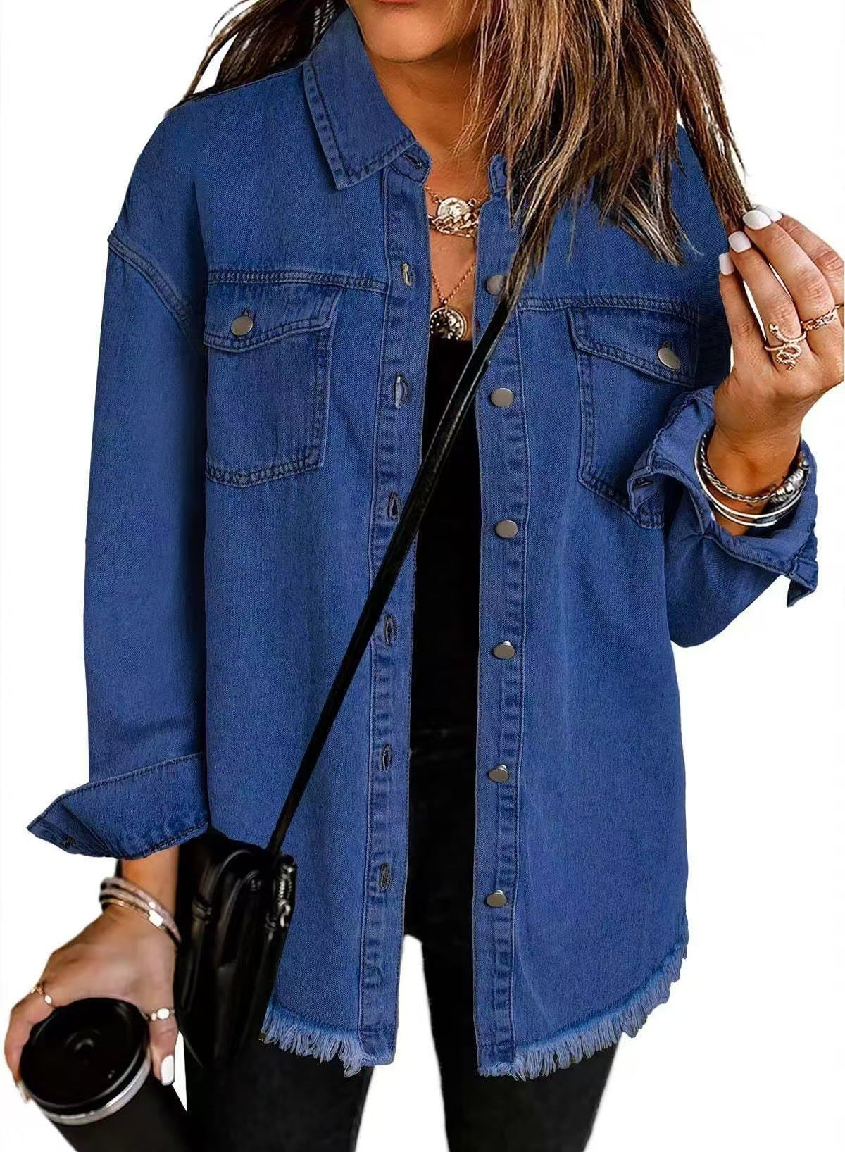 Sigrid™ | Denimskjorte i trendy farger