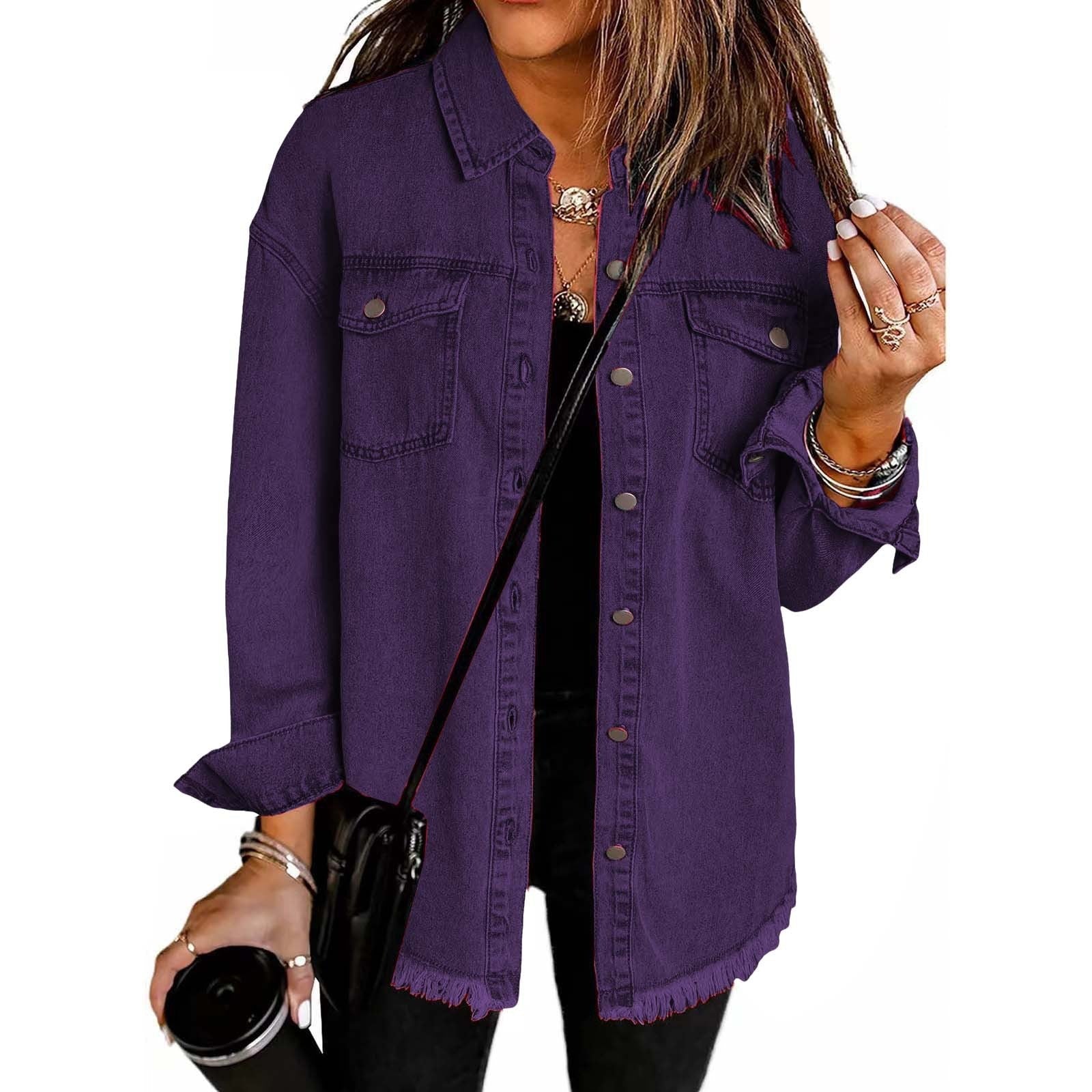 Sigrid™ | Denimskjorte i trendy farger