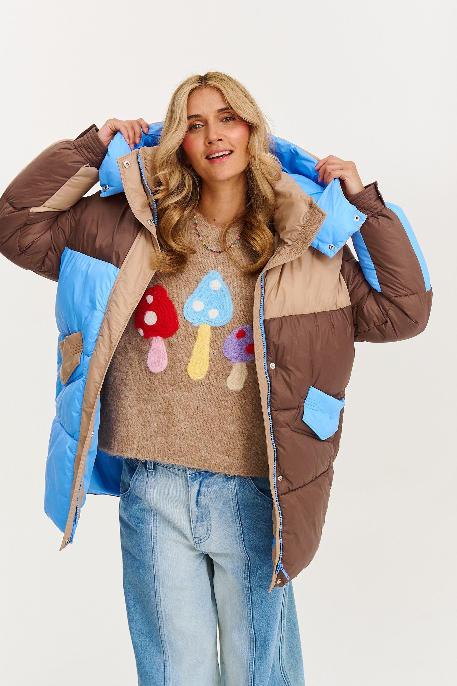 Sigrid™ | Cozy genser med fargerike sopper