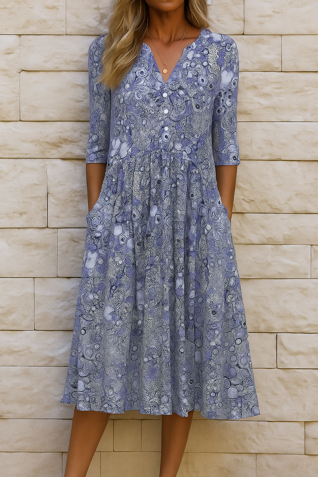 Sigrid™ | Elegante kjolen med V-hals
