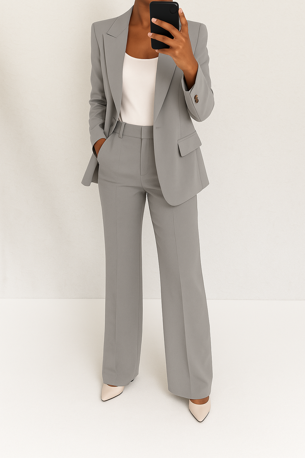 Sigrid™ | Elegant bukse- og blazer-sett for kvinner