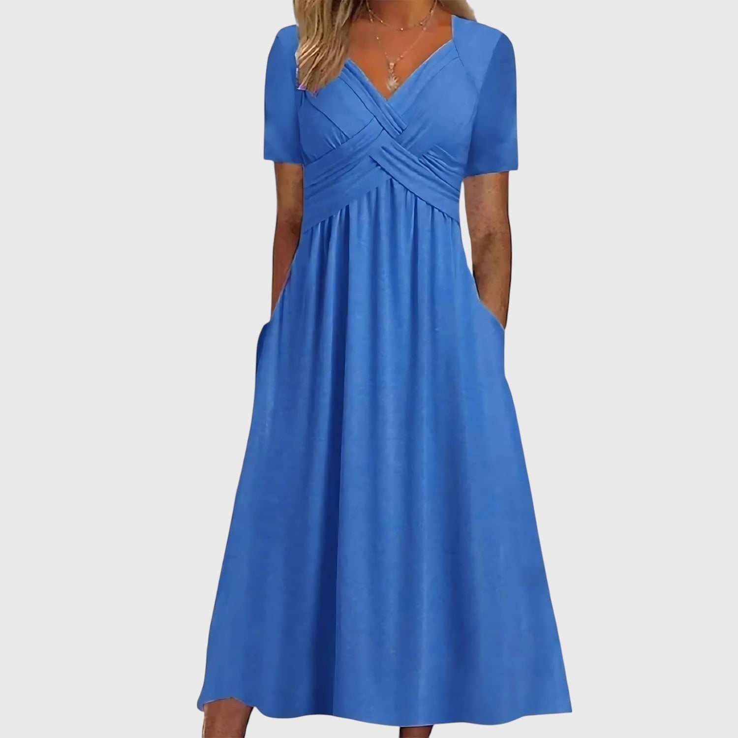 Sigrid™ |  Elegant midi-kjole