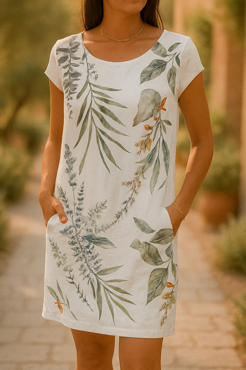 Sigrid™ | Elegant kjole i lin